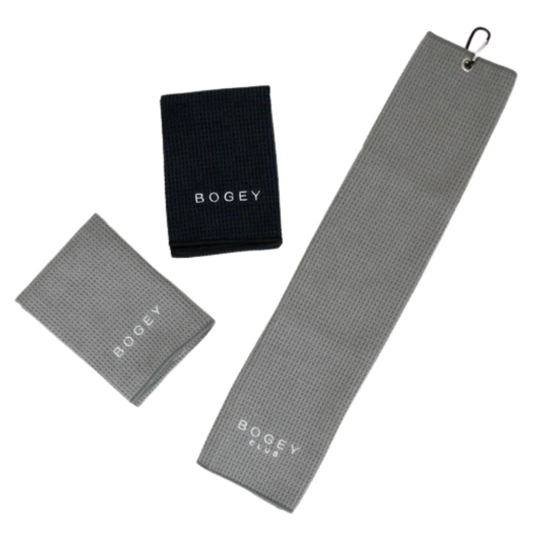 Bogey Golf Towel Black