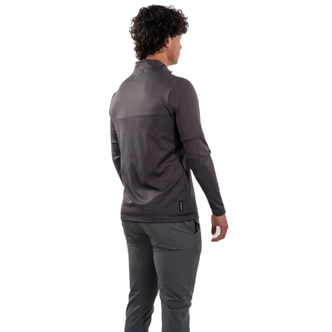 Essential Quarter Zip Grey