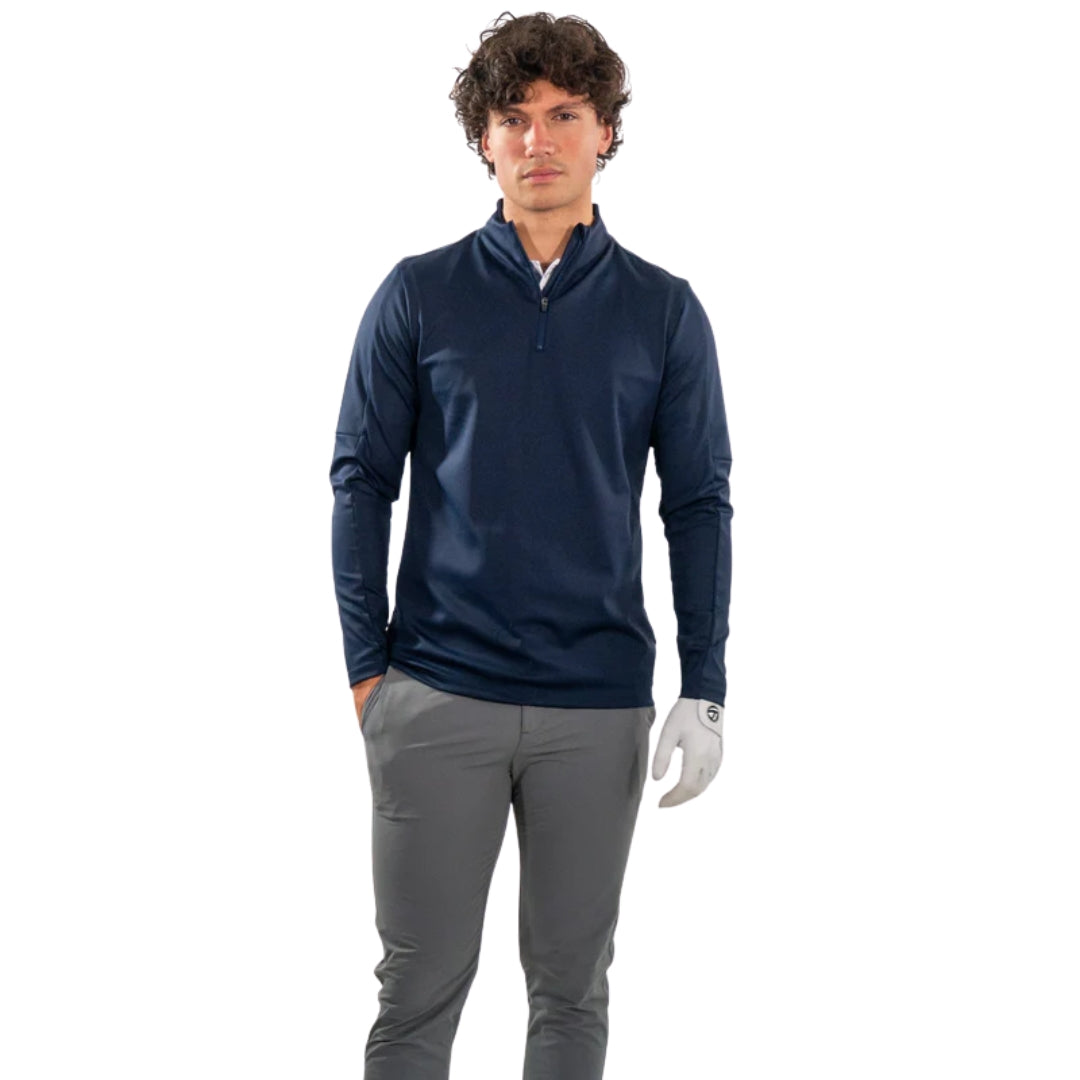 Essential Quarter Zip Navy