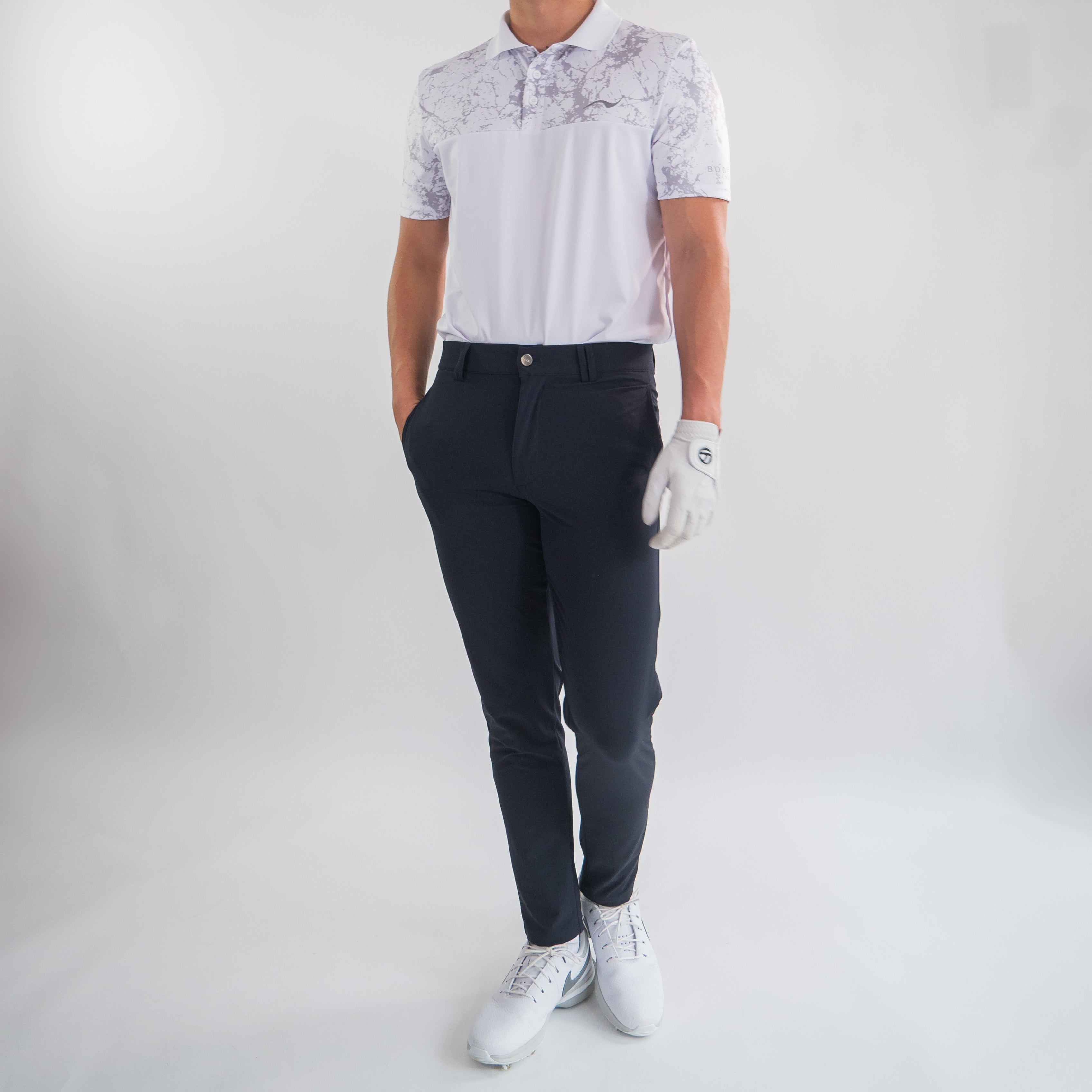 Azure Q Zip x Navy Pant