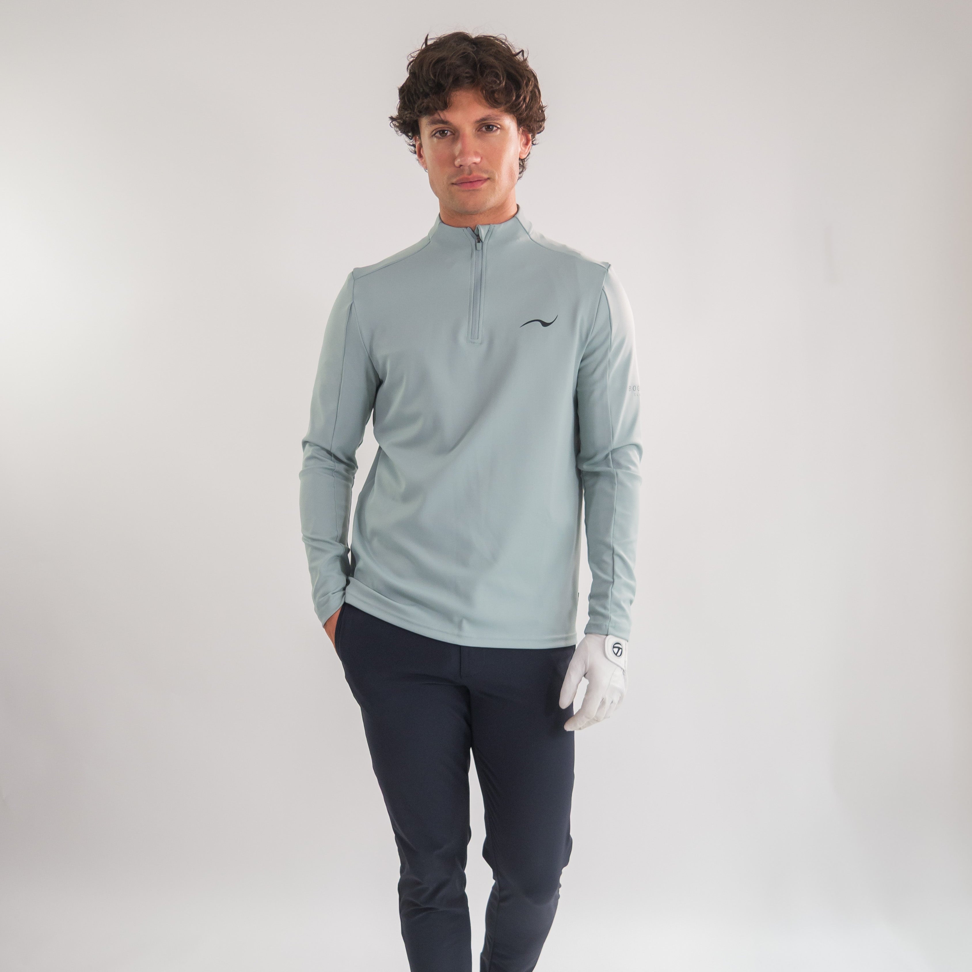 Glacium Q Zip x Navy Short