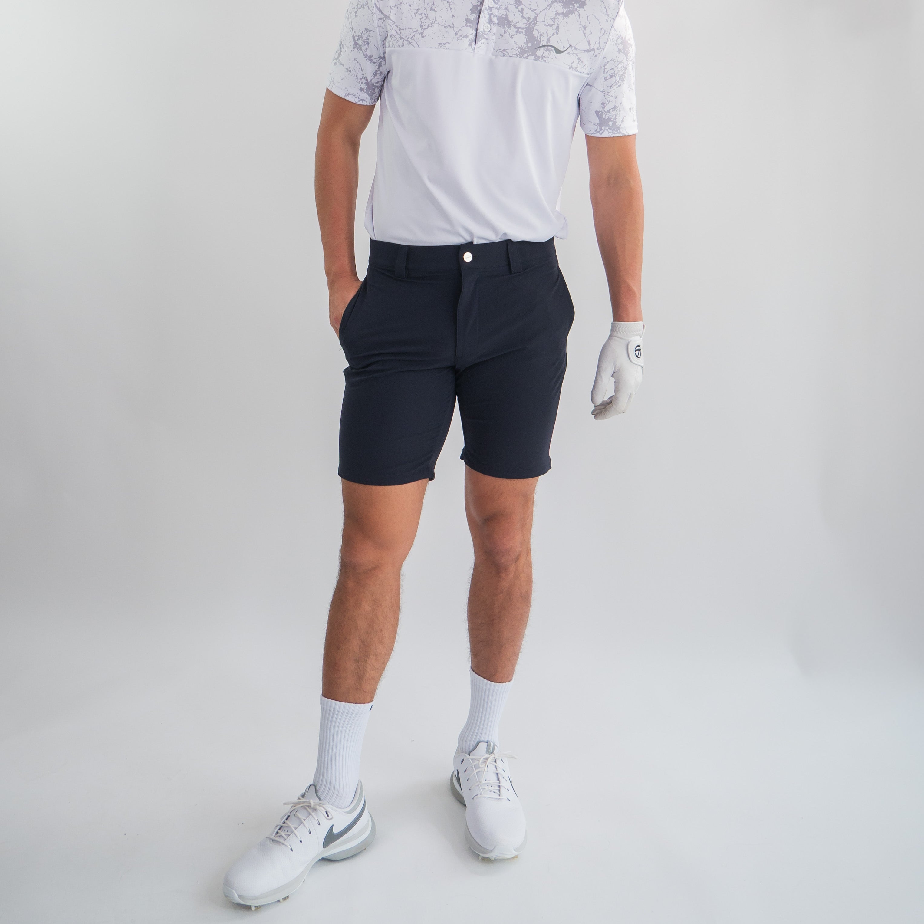 Azure Q Zip x Navy Short