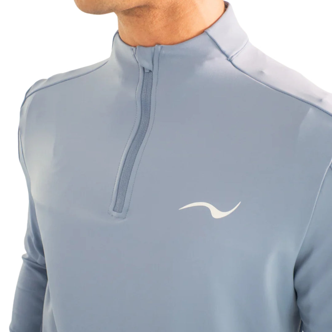 Bogey Club Quarter Zip Azure