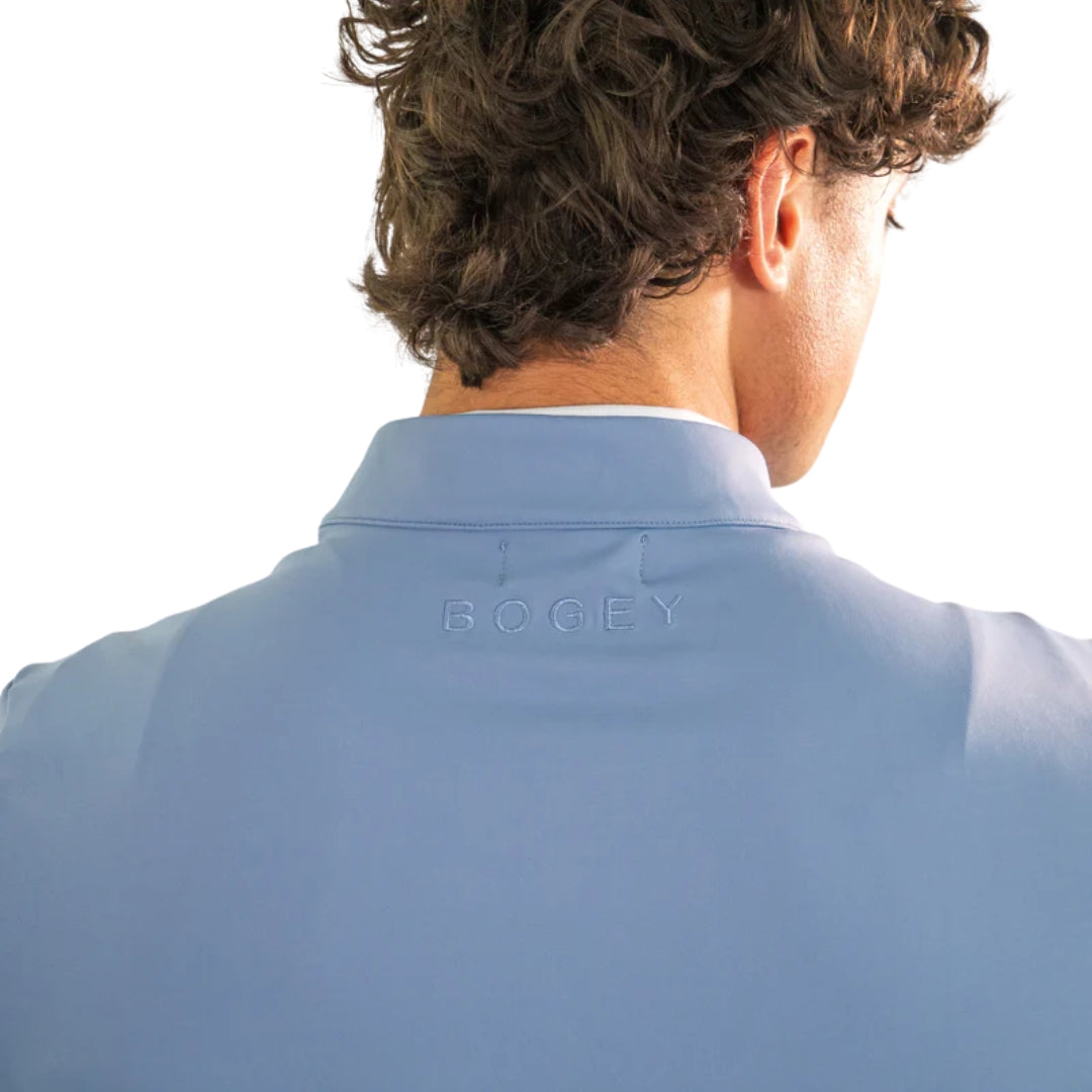 Bogey Club Quarter Zip Azure