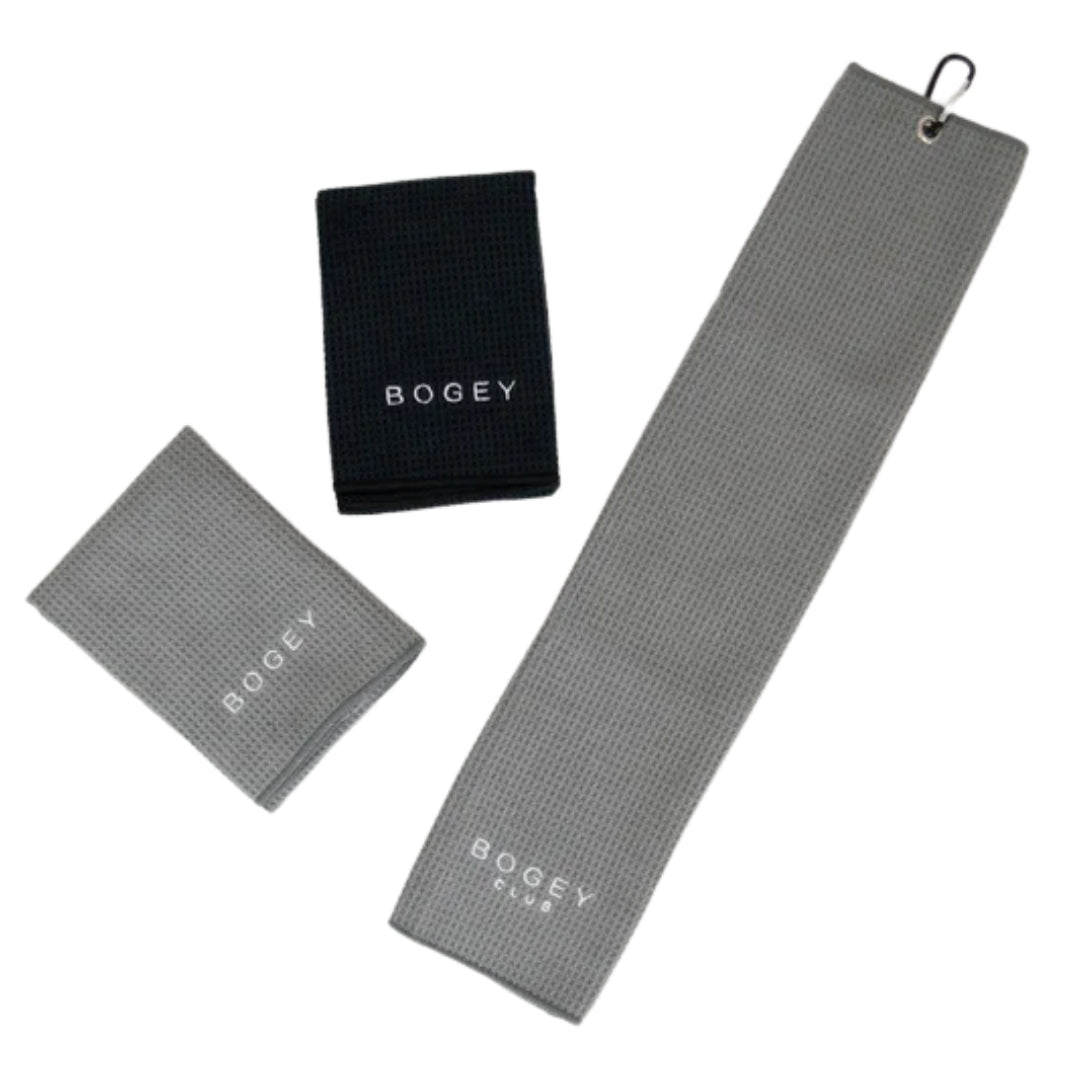 Bogey Golf Towel Grey