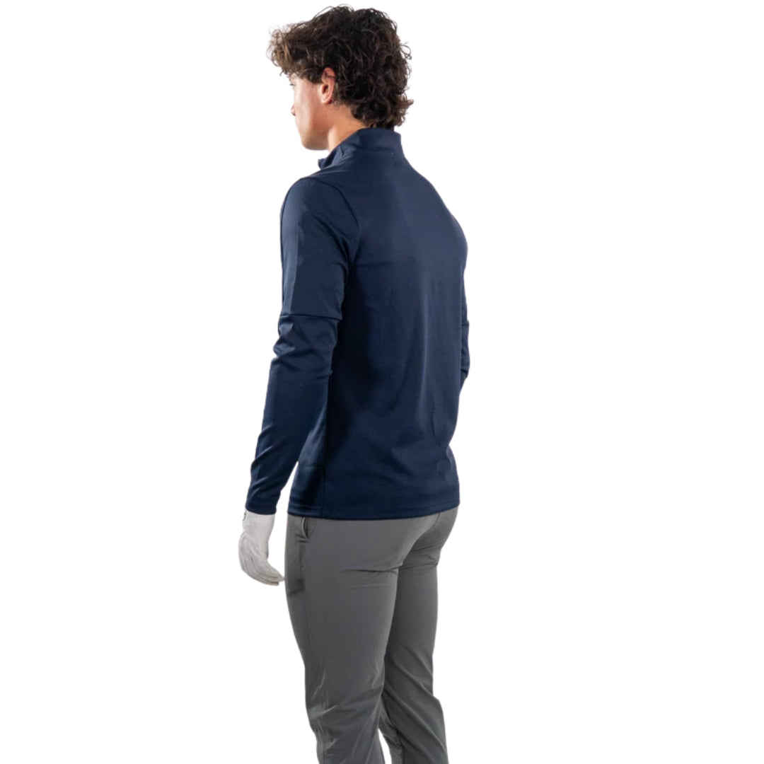Essential Quarter Zip Navy