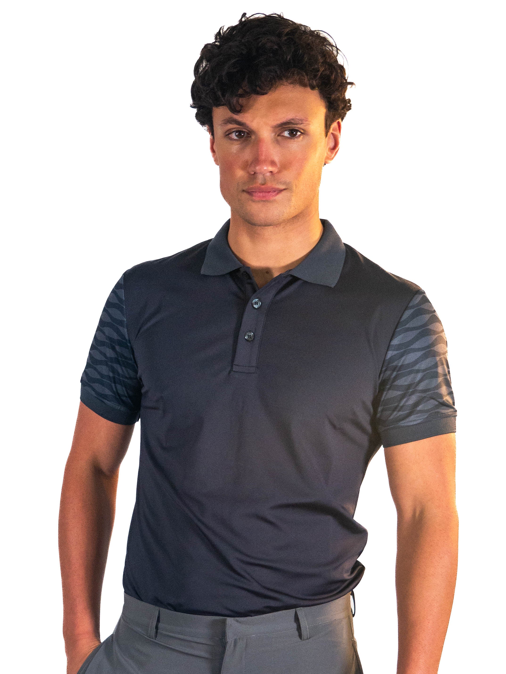 Essential Polo Charcoal