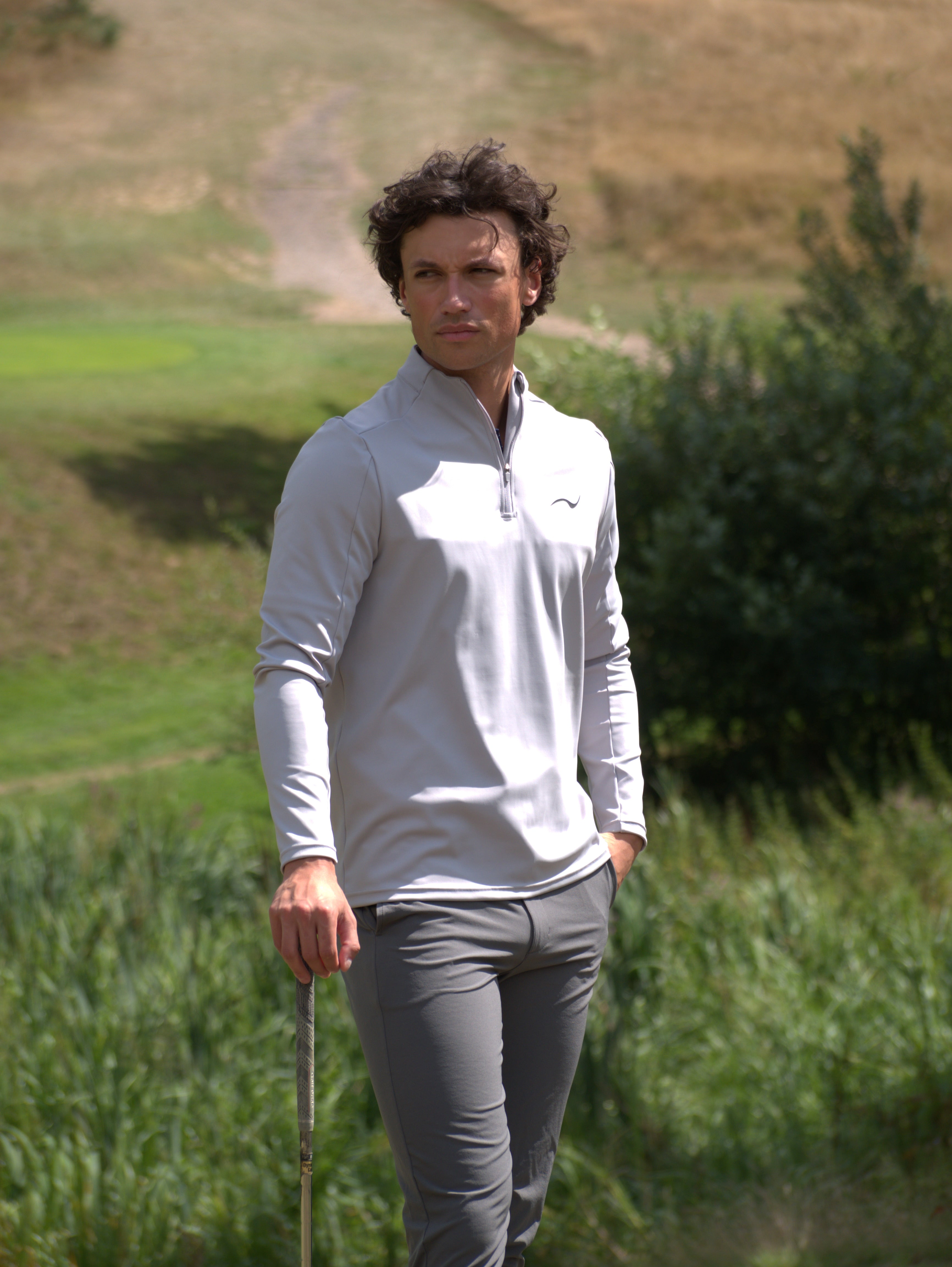 Bogey Club Quarter Zip Vapor