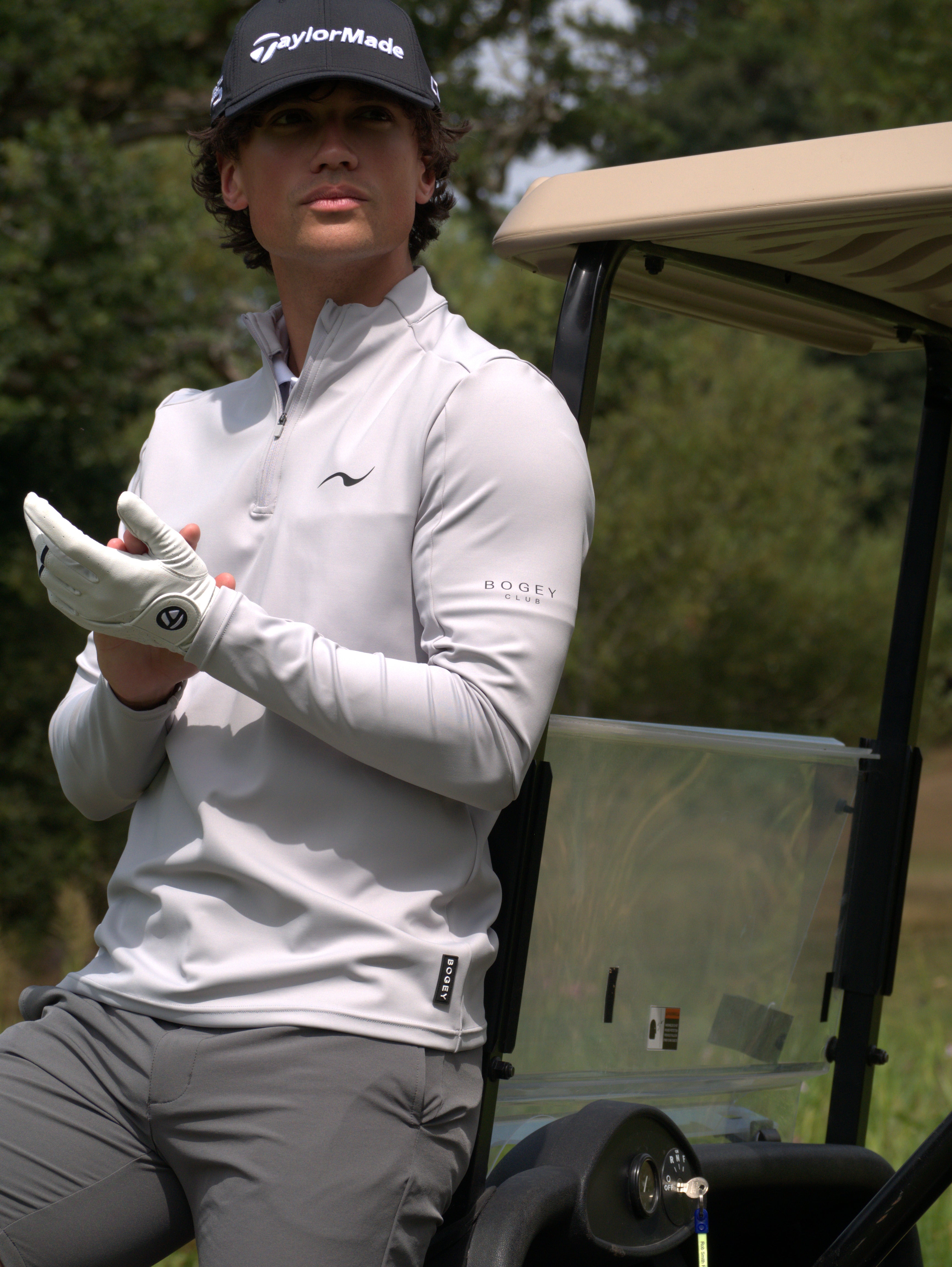 Bogey Club Quarter Zip Vapor